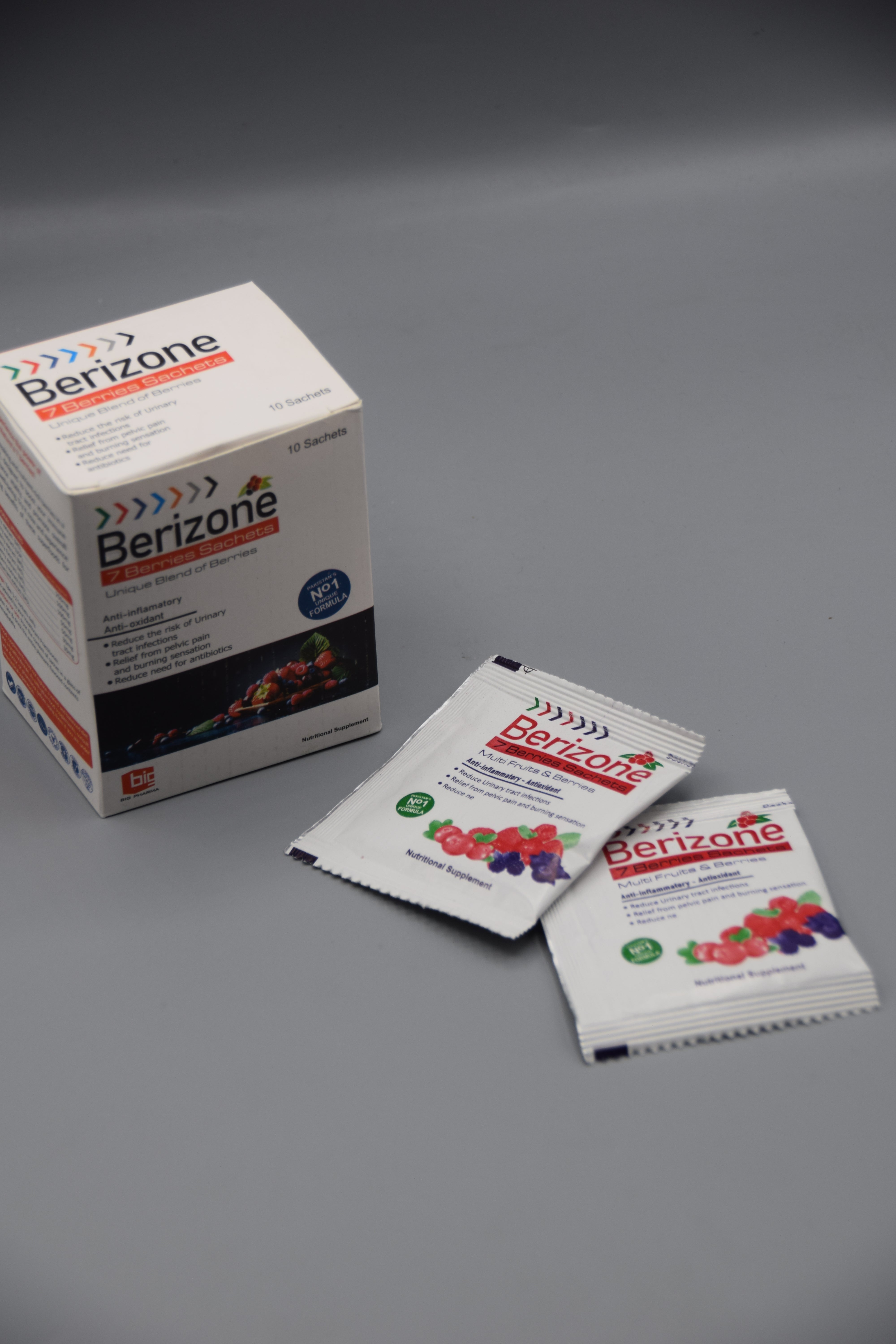 Berizone | Antioxidant support for urinary tract and wellness sachet